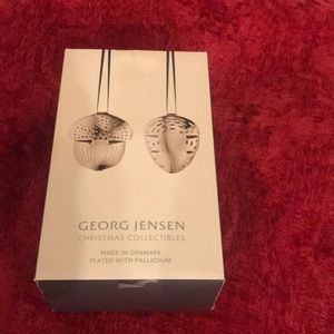 NWT Georg Jensen acorn ornament set